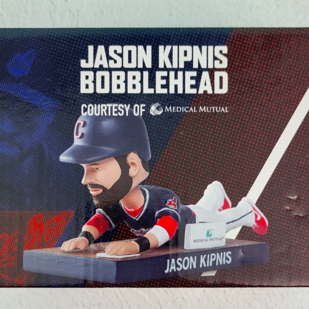 Cleveland Indians' # 22, Jason Kipnis Bobblehead. 2017 NIB
